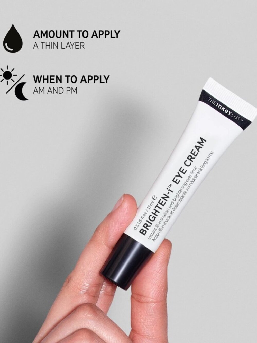 The INKEY List Brighten-i Eye Cream Size: 0.5 oz/ 15 mL